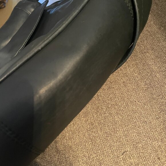 Derek Alexander Black Leather Organizer Crossbody Bag - Picture 4 of 9